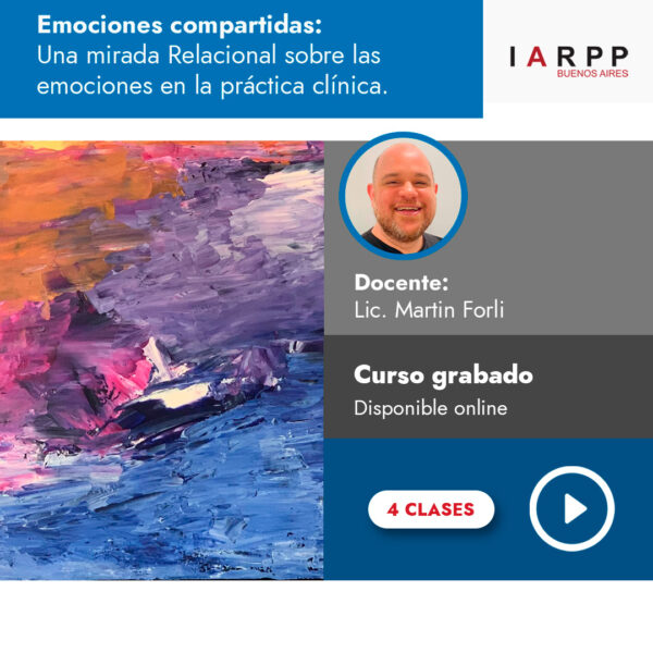 Emociones compartidas. Una mirada relacional sobre las emociones en la práctica clínica